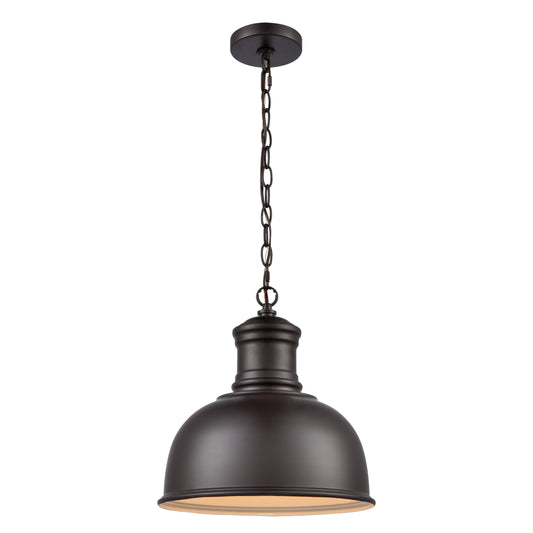 THOMAS EN130146 Cedar Park 13'' Wide 1-Light Outdoor Pendant - Oil Rubbed Bronze