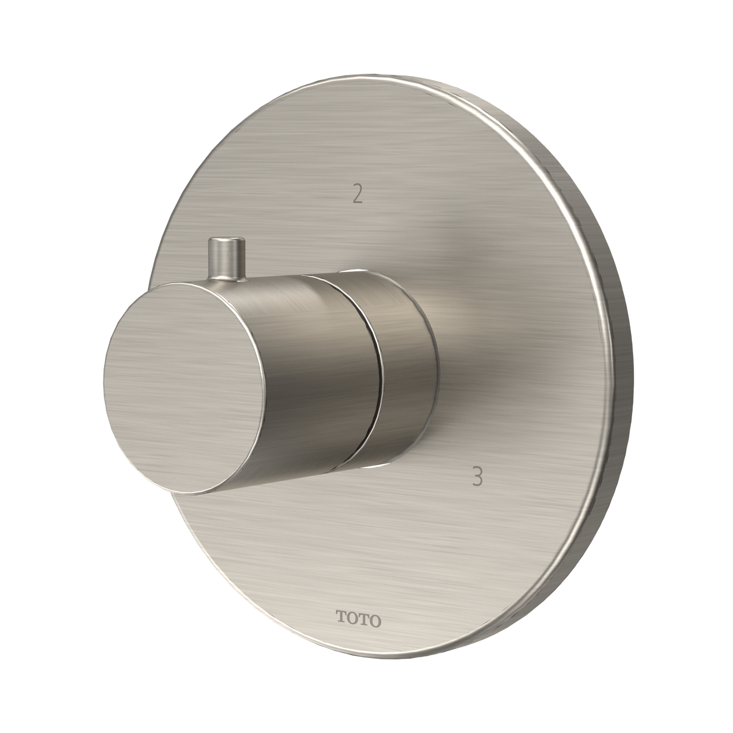 TOTO TBV01104U#BN Round Three-Way Diverter Shower Trim , Brushed Nickel