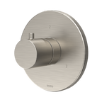 TOTO TBV01104U#BN Round Three-Way Diverter Shower Trim - Brushed Nickel