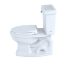 TOTO CST784EF#12 Eco Clayton Two-Piece Elongated 1.28 GPF Universal Height Toilet , Sedona Beige