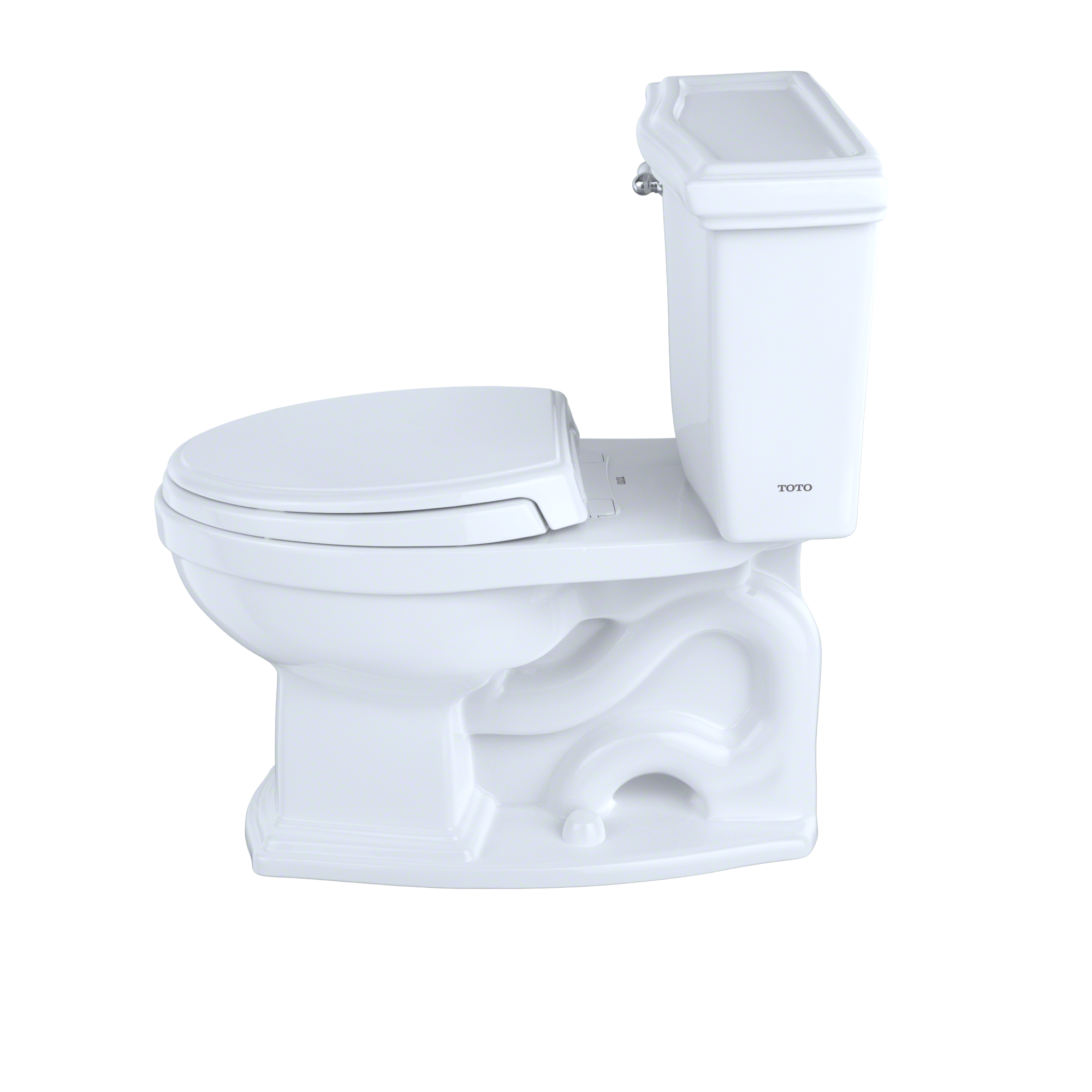 TOTO CST784EF#12 Eco Clayton Two-Piece Elongated 1.28 GPF Universal Height Toilet , Sedona Beige