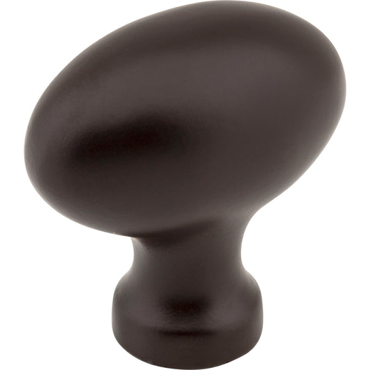 JEFFREY ALEXANDER 3991ORB Lyon 1-9/16" Length Oval Knob - Dark Bronze