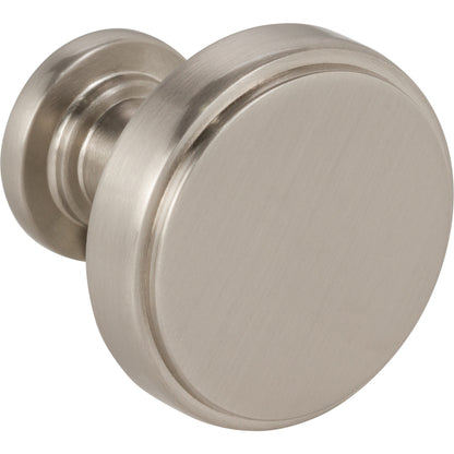 JEFFREY ALEXANDER 171SN Richard 1-1/4" Diameter Round Knob - Satin Nickel