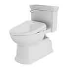 TOTO MW9644736CEFGA#01 Washlet+ Soiree Elongated 1.28 Gpf Universal Height Toilet With Auto Flush S7A Bidet Seat - Cotton White