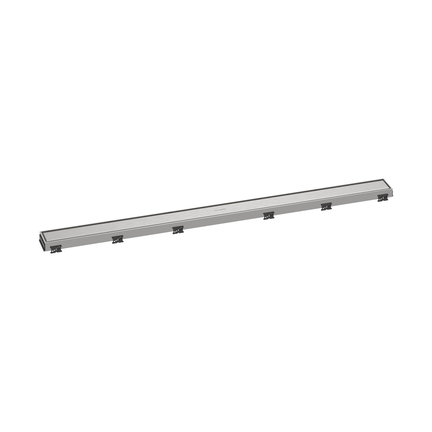 HANSGROHE 56041801 RainDrain Match Trim for 39 3/8" Rough with Height Adjustable Frame in Brushed Stainless Steel
