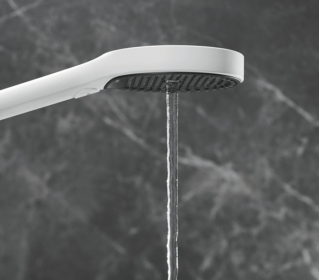 HANSGROHE 26864701 Rainfinity Handshower 130 3-Jet, 2.5 GPM - Matte White