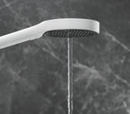 HANSGROHE 26864701 Rainfinity Handshower 130 3-Jet, 2.5 GPM - Matte White