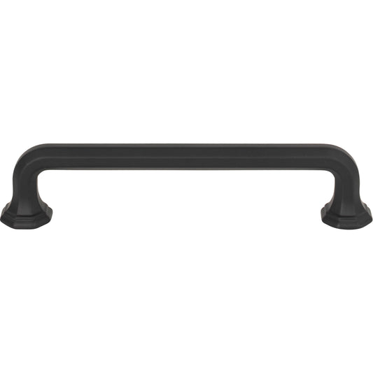 ATLAS 420-BL Royals 5 1/16" Center to Center Bar Pull , Matte Black