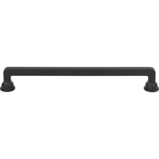 ATLAS A105-BL Oskar 7 9/16" Center to Center Bar Pull - Matte Black