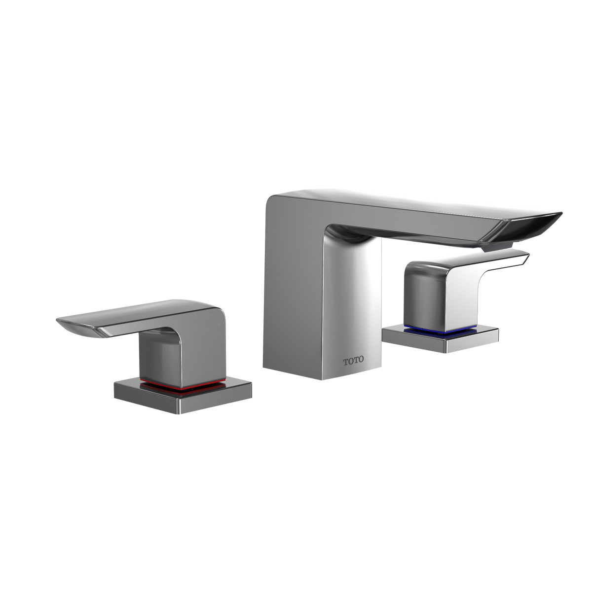 TOTO TLG02201U#CP Gr Series 1.2 Gpm Two Handle Widespread Bathroom Sink Faucet With Drain Assembly - Polished Chrome