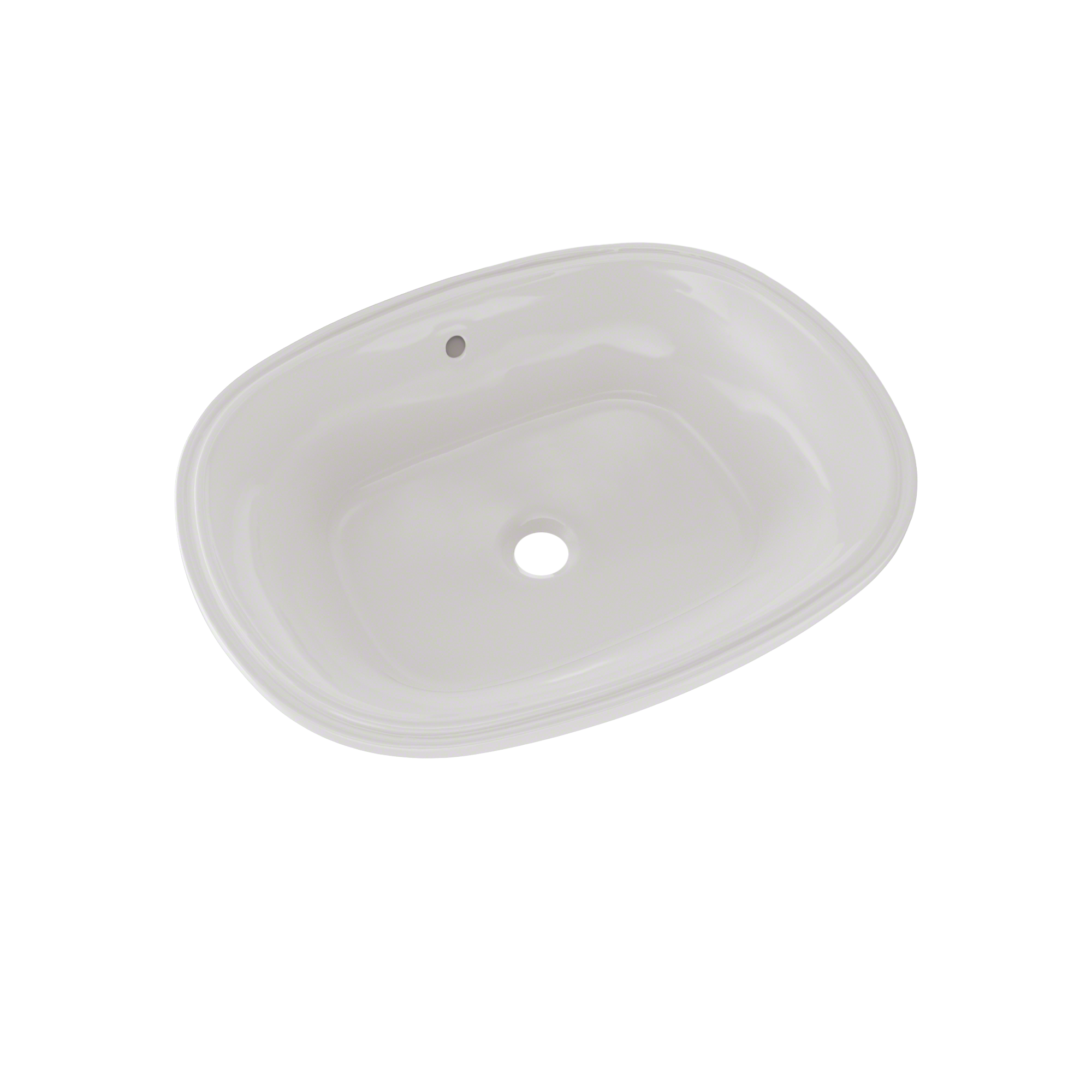 TOTO LT481G#11 Maris 20-5/16" X 15-9/16" Oval Undermount Bathroom Sink With Cefiontect - Colonial White