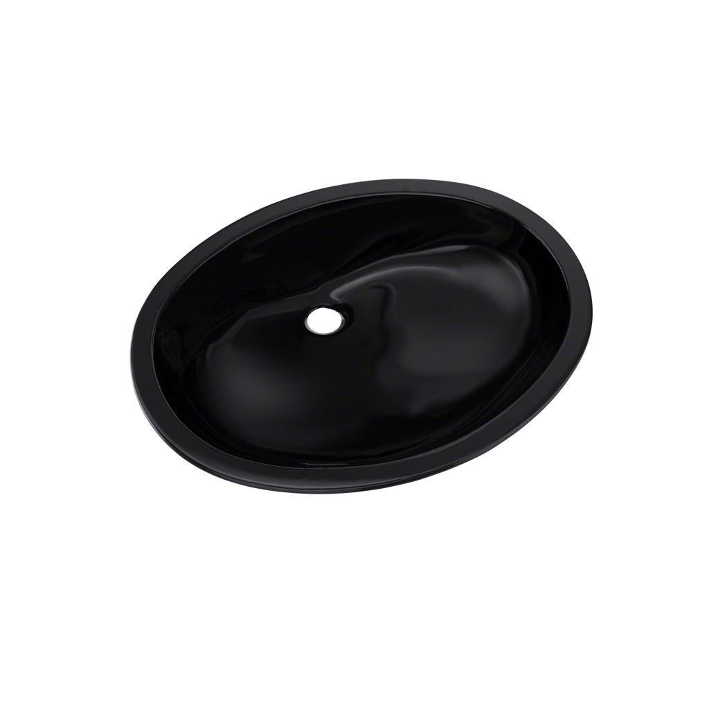 TOTO LT597#51 Dantesca Oval Undermount Bathroom Sink - Ebony