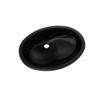 TOTO LT597#51 Dantesca Oval Undermount Bathroom Sink - Ebony