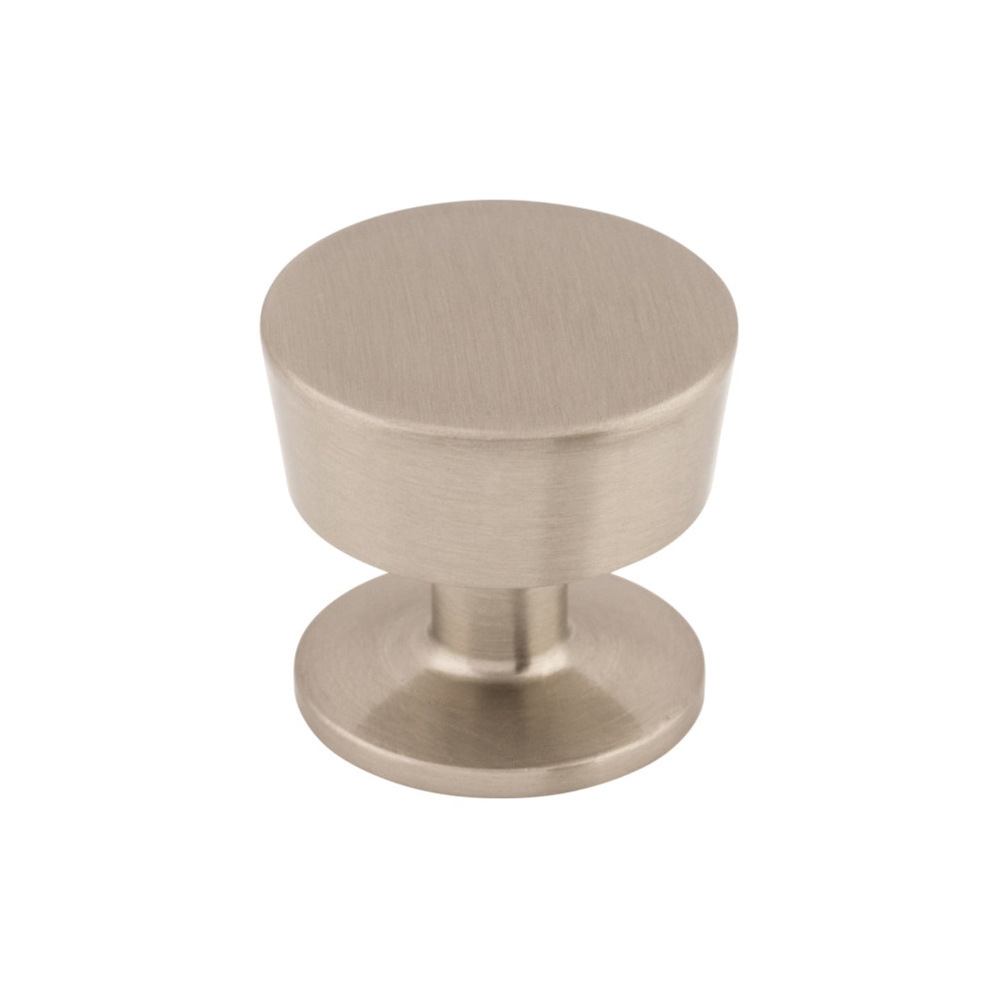 TOP KNOBS M1122 Essex 1 3/16" Diameter Round Knob - Brushed Satin Nickel