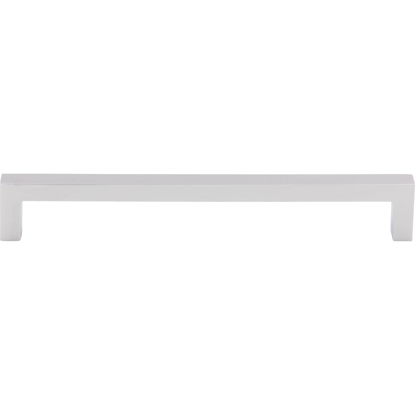 TOP KNOBS M2143 Square Bar 7 9/16" Center to Center Bar Pull - Polished Chrome