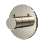 TOTO TBV01102U#PN Round Three-Way Diverter Trim With Off - Polished Nickel