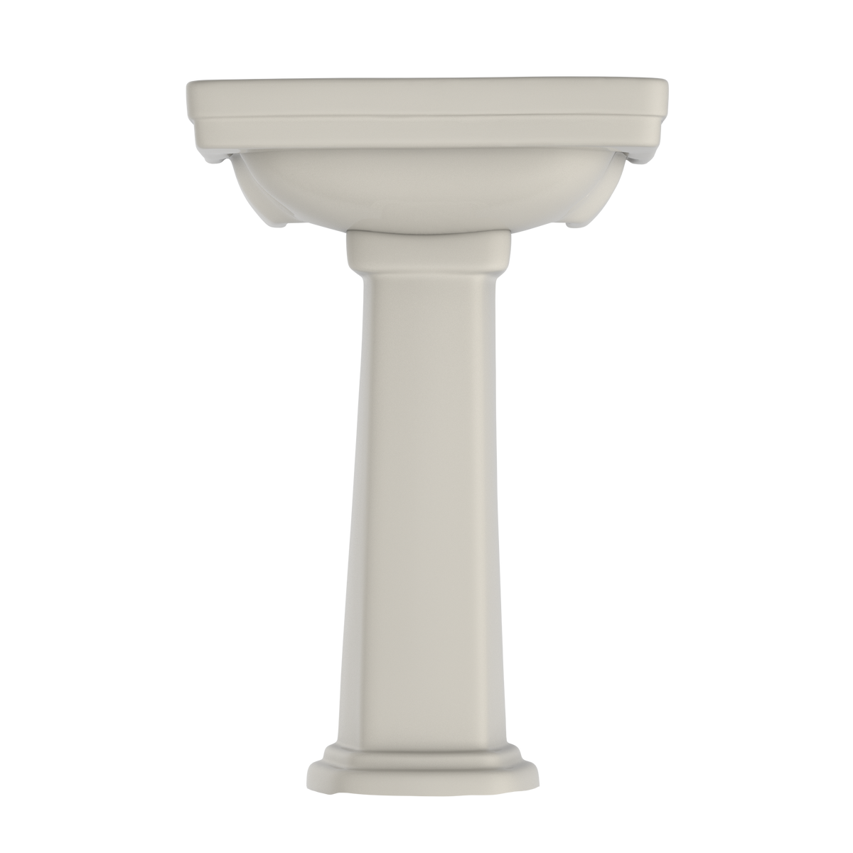 TOTO LPT532.8N#12 Promenade 24" X 19-1/4" Rectangular Pedestal Bathroom Sink For 8 Inch Center Faucets - Sedona Beige