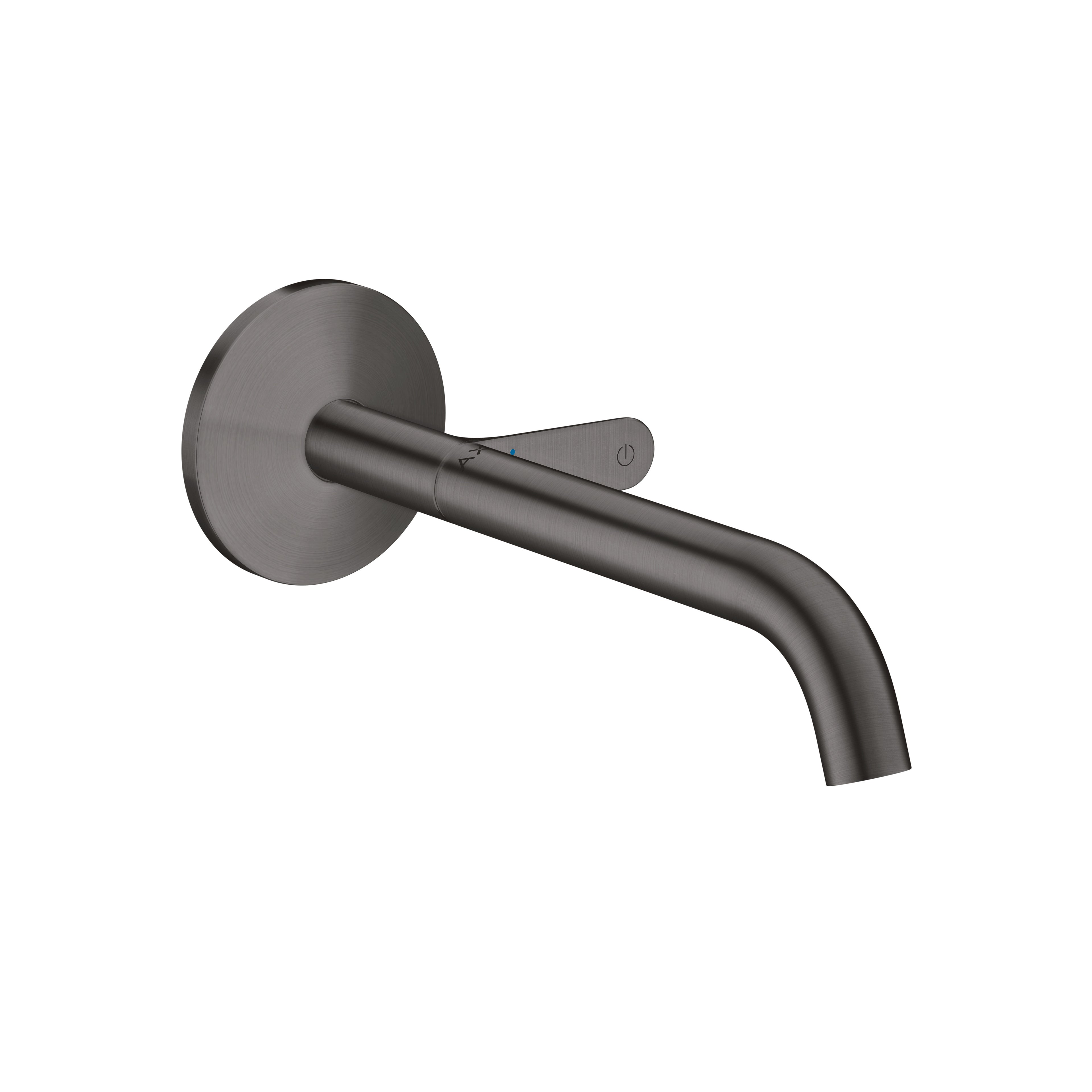 AXOR 48112341 ONE Wall-Mounted Single-Handle Faucet Select, 1.2 GPM - Brushed Black Chrome
