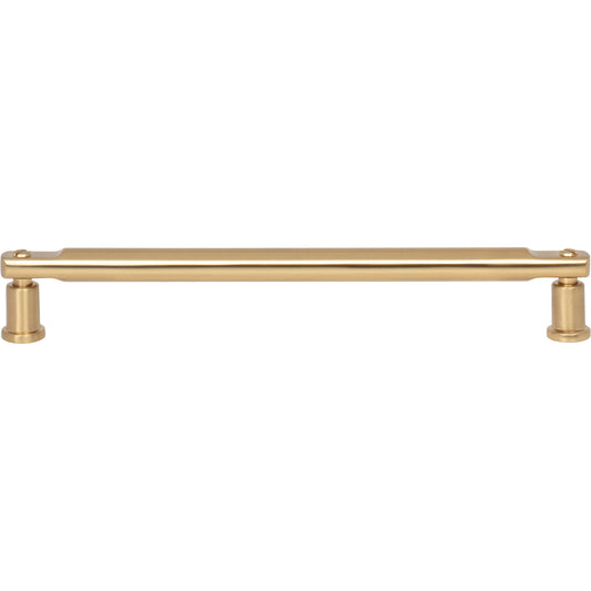 ATLAS A985-WB Everitt 7 9/16" Center to Center Bar Pull - Warm Brass