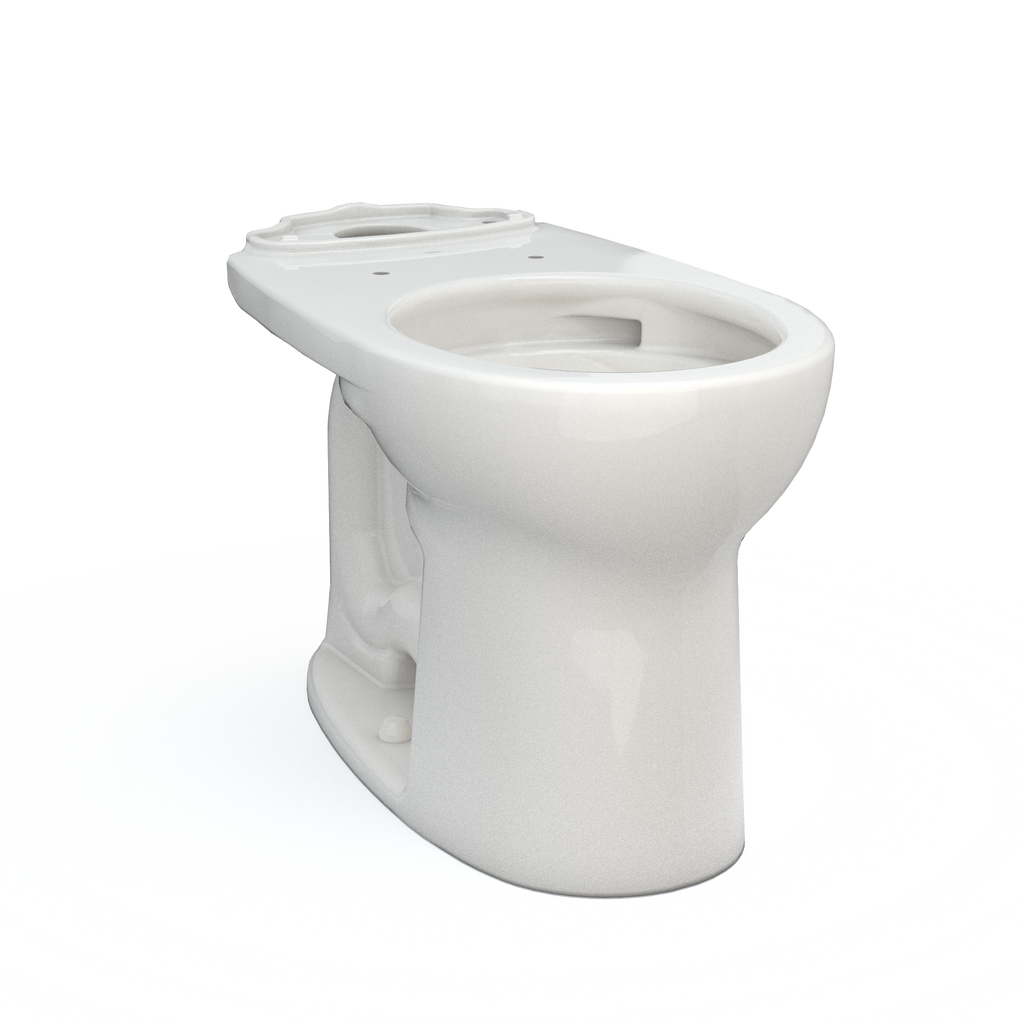 TOTO C775CEFG#11 Drake Round Tornado Flush Toilet Bowl With Cefiontect - Colonial White