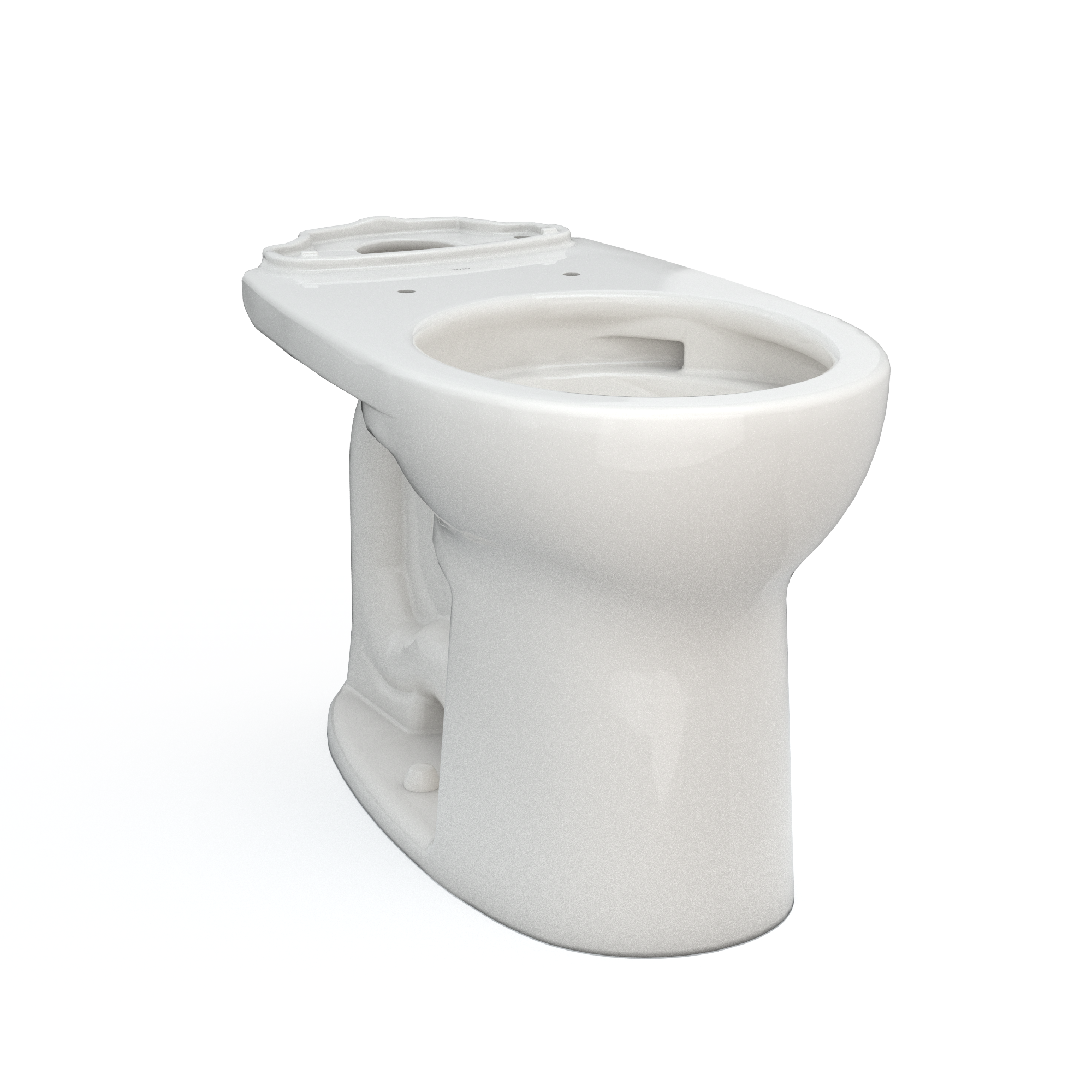 TOTO C775CEFG#11 Drake Round Tornado Flush Toilet Bowl With Cefiontect - Colonial White