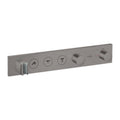 AXOR 18356341 ShowerSolutions Thermostatic Module Trim Select for 3 Functions - Brushed Black Chrome