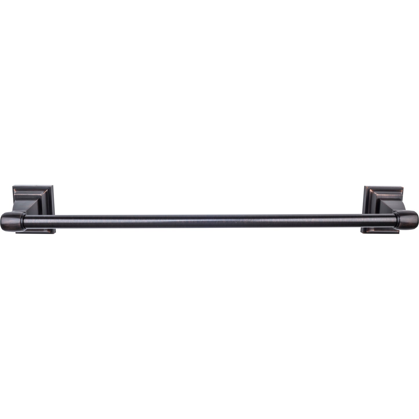 TOP KNOBS STK8TB TOP BATH (R) Stratton Bath Single 26" Wall Mounted  Towel Bar , Tuscan Bronze