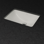 TOTO LT1535G#01 20" Rectangular Undermount Bathroom Sink With Cefiontect - Cotton White