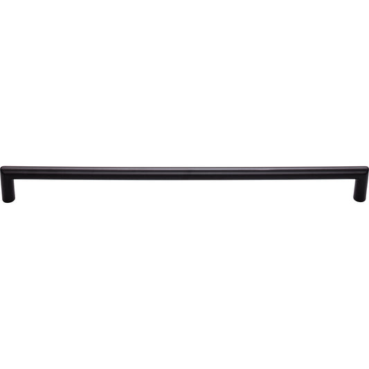 TOP KNOBS TK946BLK Kinney 12" Center to Center Bar Pull , Flat Black