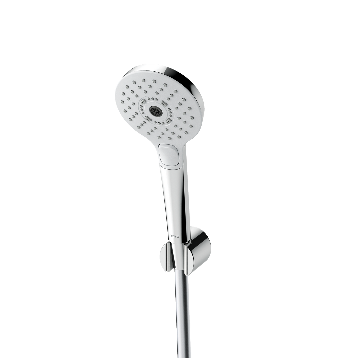 TOTO TBW01011U4#CP G Series 1.75 GPM Multifunction 4 inch Round Handshower with ACTIVE WAVE , Polished Chrome