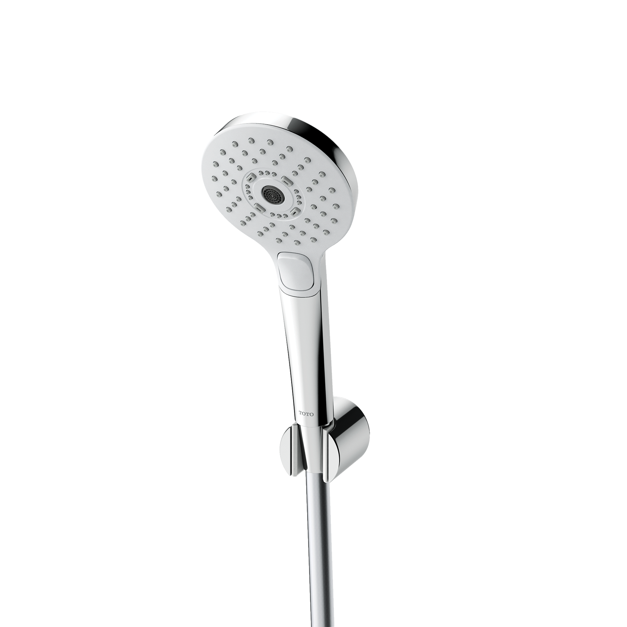 TOTO TBW01011U4#CP G Series 1.75 Gpm Multifunction 4 Inch Round Handshower With Active Wave - Polished Chrome