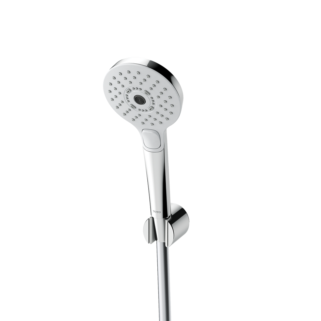 TOTO TBW01011U4#PN G Series 1.75 Gpm Multifunction 4 Inch Round Handshower With Active Wave - Polished Nickel