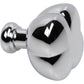 JEFFREY ALEXANDER 686L-PC Southerland 1-1/2" Length Round Knob - Polished Chrome