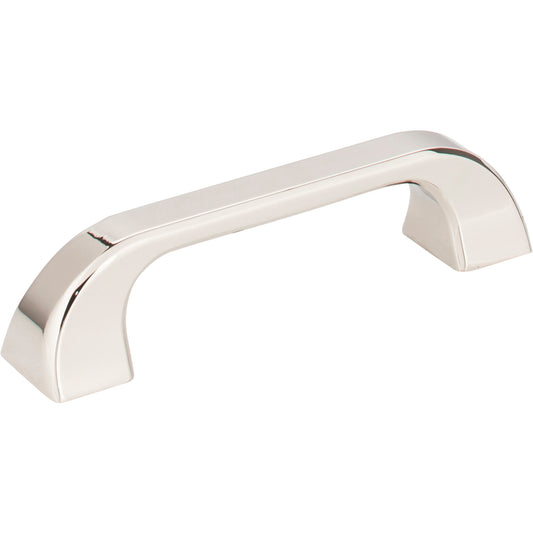 JEFFREY ALEXANDER 972-96NI Marlo 96 mm Center-to-Center Bar Pull - Polished Nickel