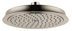 HANSGROHE 28421821 Raindance Classic Showerhead 180 1-Jet, 2.5 GPM - Brushed Nickel