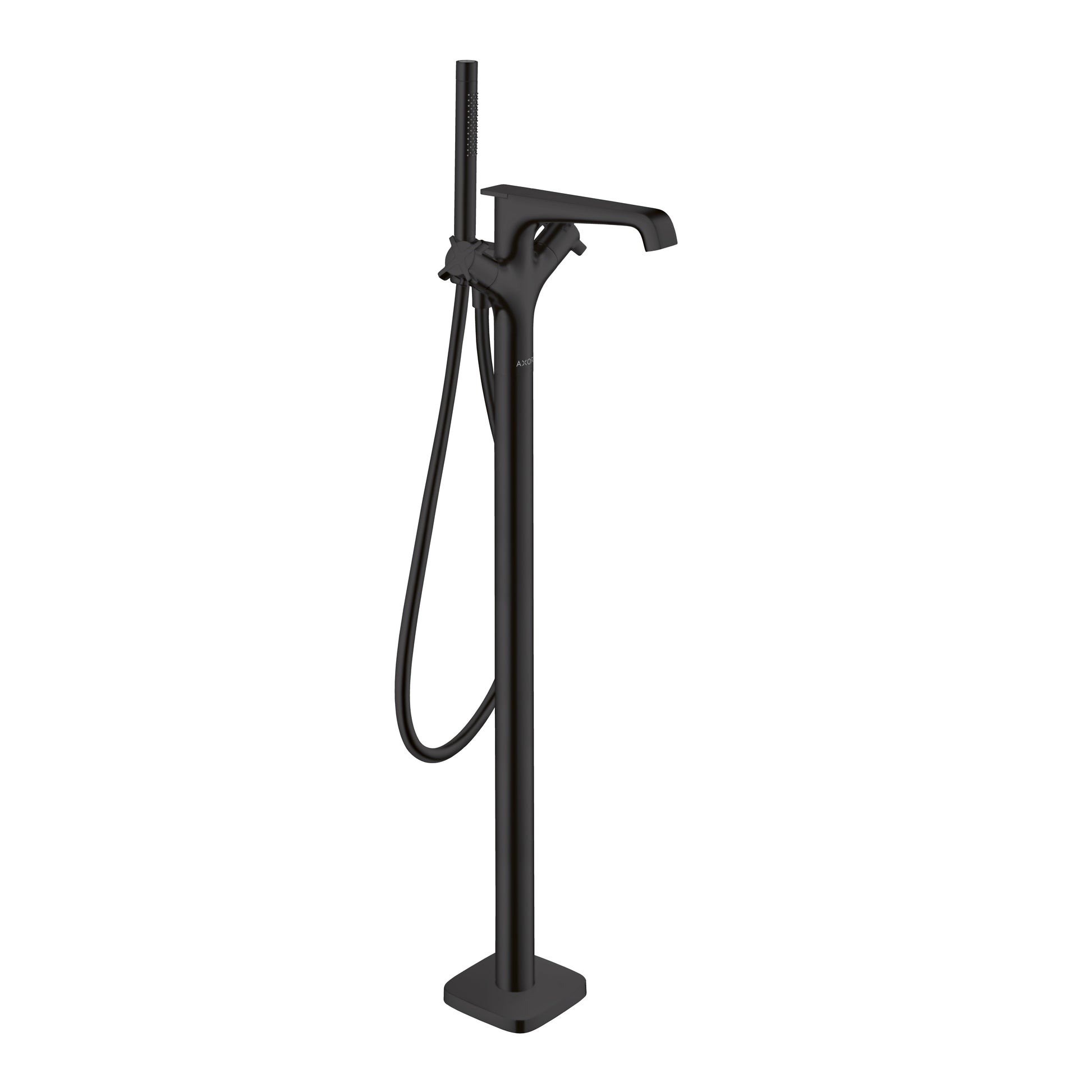 AXOR 36418671 Citterio E Thermostatic Freestanding Tub Filler Trim with 1.75 GPM Handshower - Matte Black