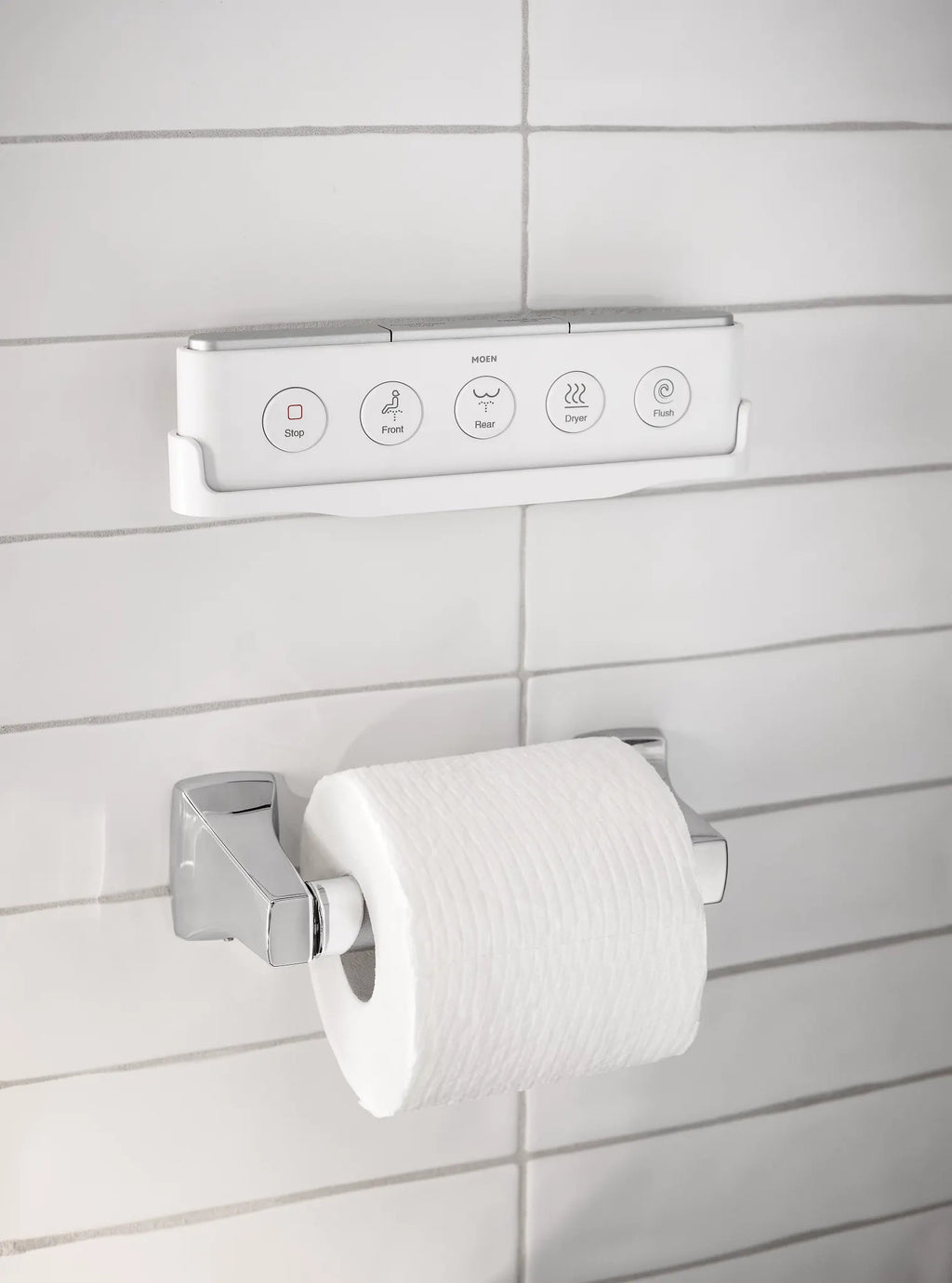 MOEN ET2200 5-Series Electronic Cleansing Toilet - White