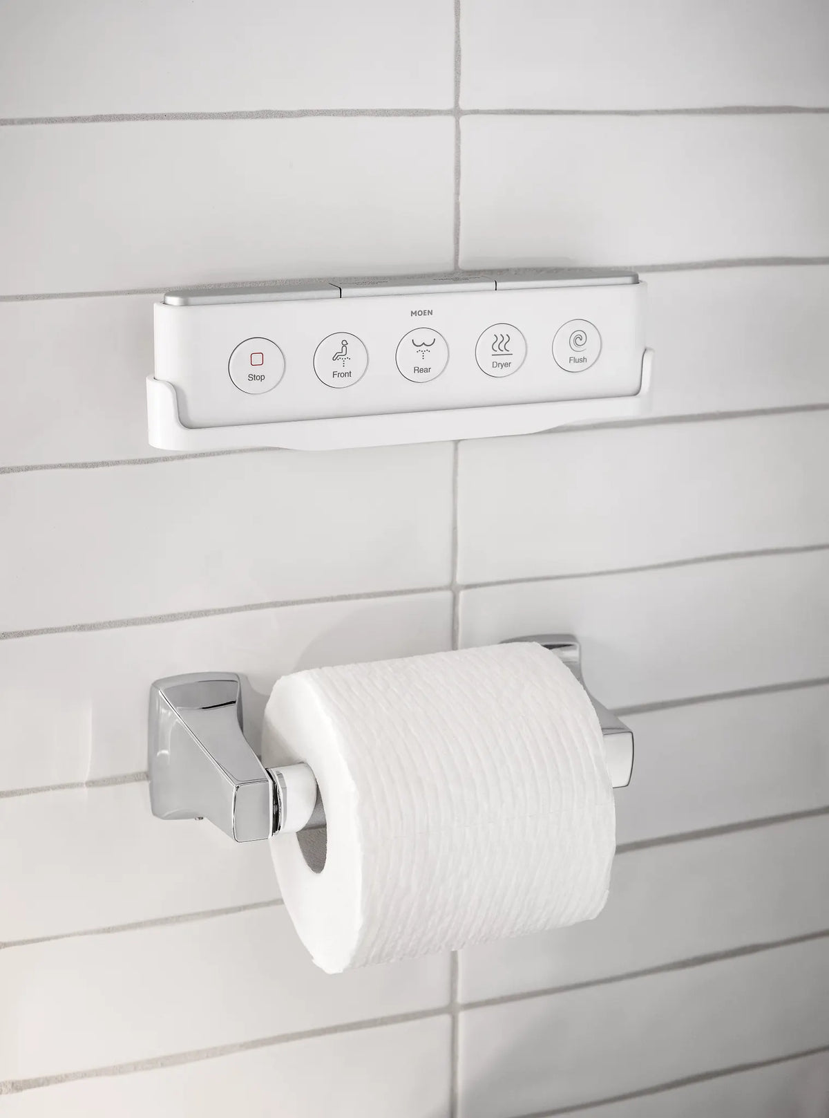 MOEN ET2200 5-Series Electronic Cleansing Toilet - White