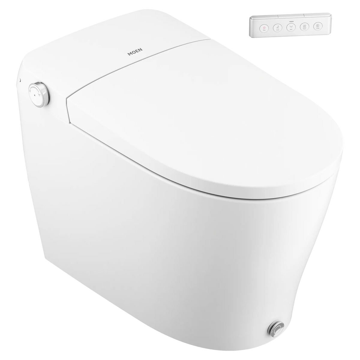 MOEN ET2200 5-Series Electronic Cleansing Toilet - White