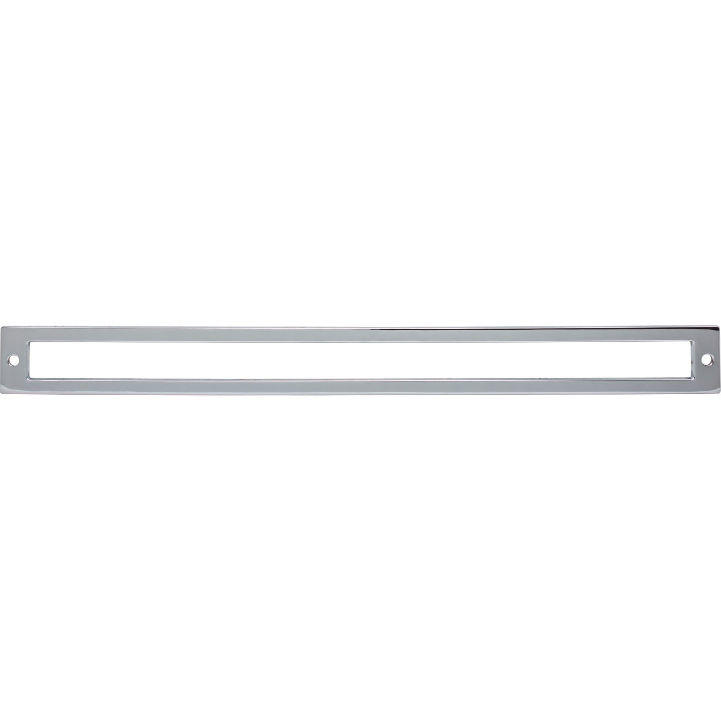 TOP KNOBS TK929PC Hollin Pull Backplate - Polished Chrome