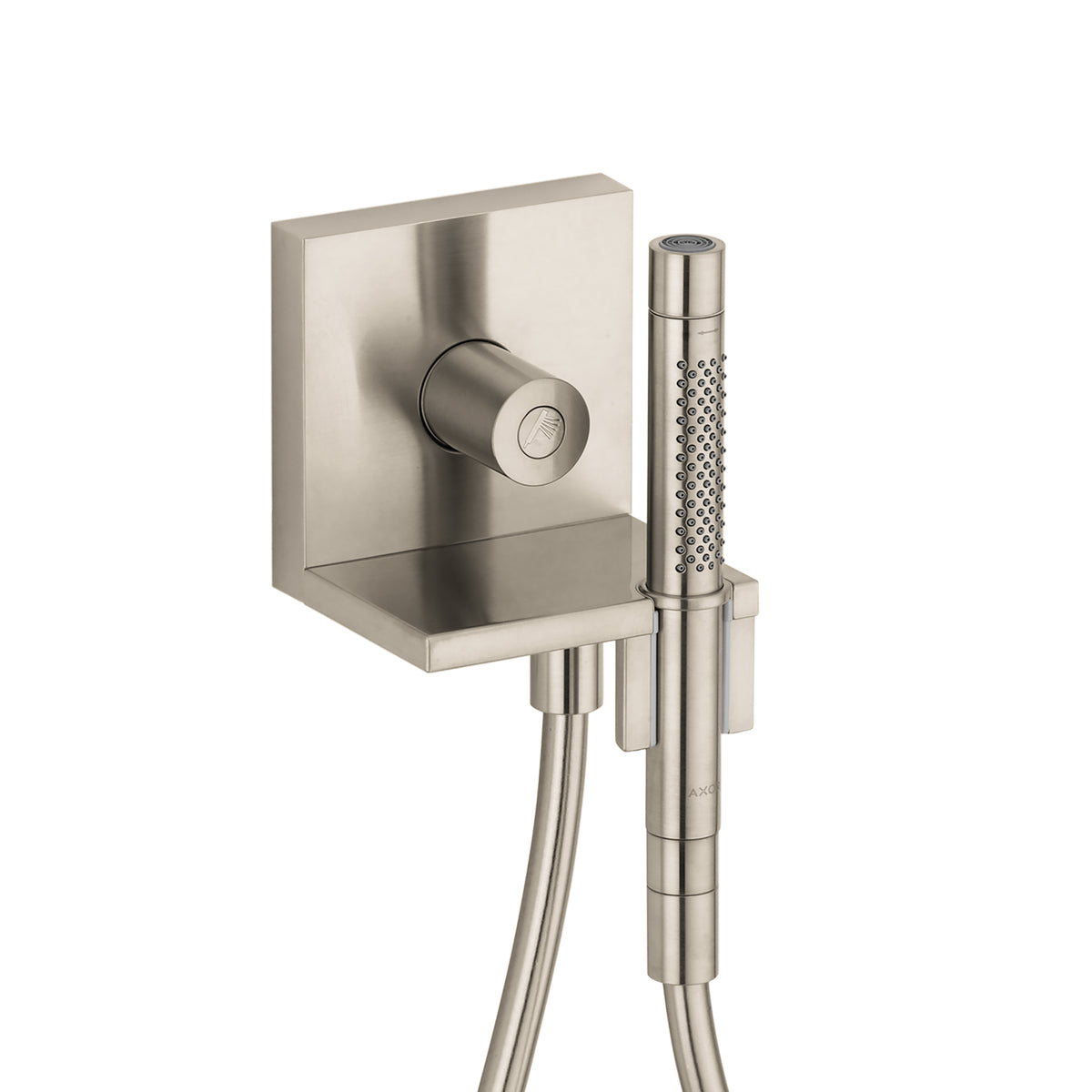 AXOR 12651821 ShowerSolutions Handshower Module Trim 5" x 5", 1.75 GPM - Brushed Nickel