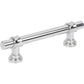 TOP KNOBS M2834 Bit 3 3/4" Center to Center Bar Pull - Polished Chrome