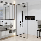HANSGROHE 24338671 Pulsify E Extension Pipe for Ceiling Mount E, 4" - Matte Black