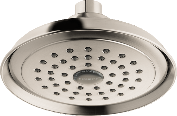 HANSGROHE 04933820 Joleena Showerhead 150 1-Jet, 2.5 GPM - Brushed Nickel