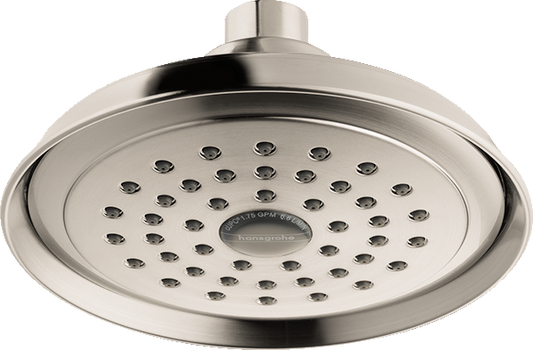 HANSGROHE 04933820 Joleena Showerhead 150 1-Jet, 2.5 GPM - Brushed Nickel