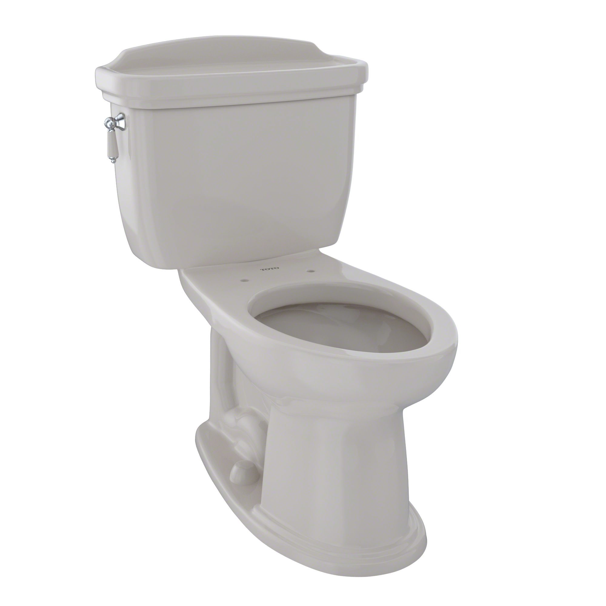 TOTO CST754EF#12 Eco Dartmouth Two-Piece Elongated 1.28 GPF Universal Height Toilet , Sedona Beige