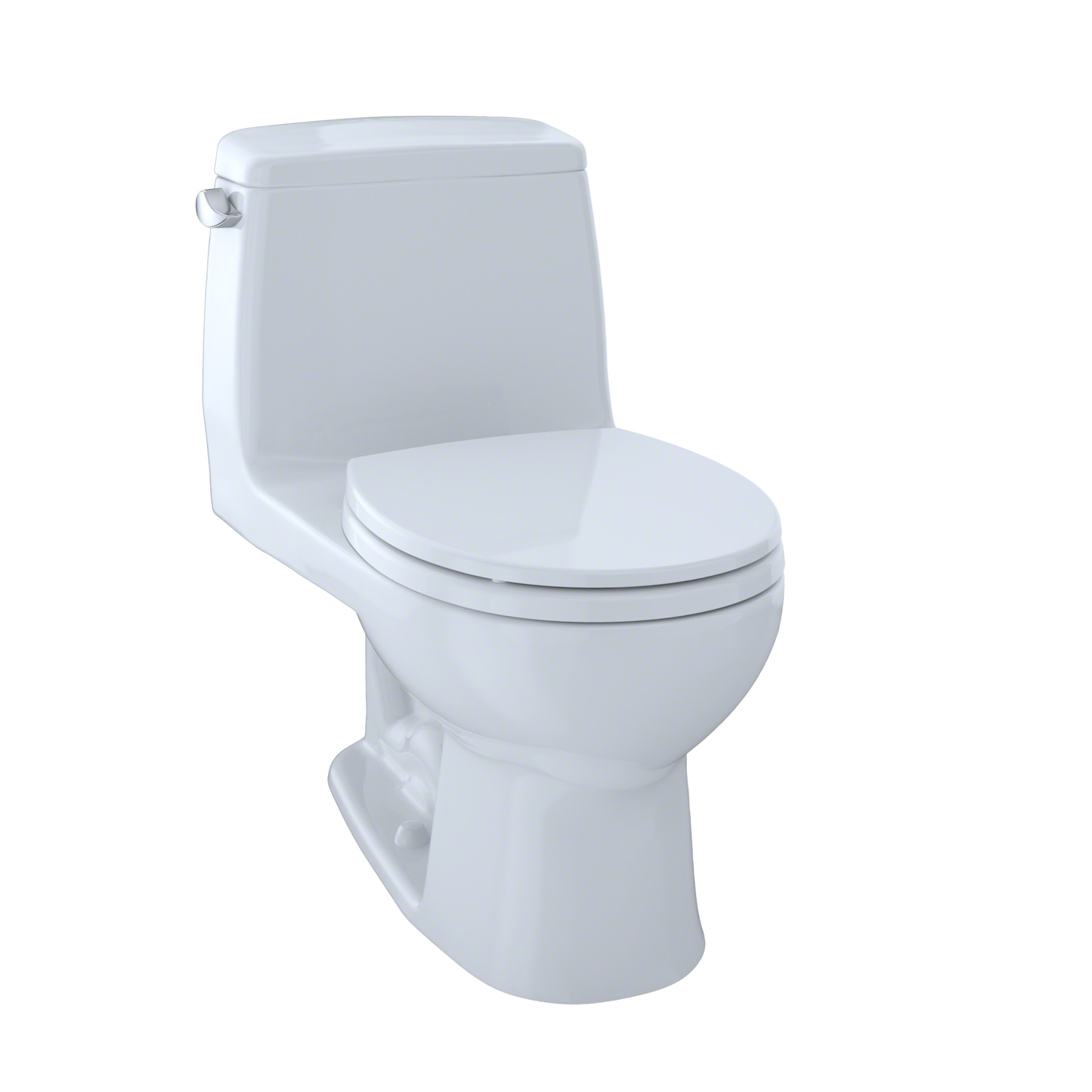 TOTO MS853113E#01 Eco UltraMax One-Piece Round Bowl 1.28 GPF Toilet , Cotton White