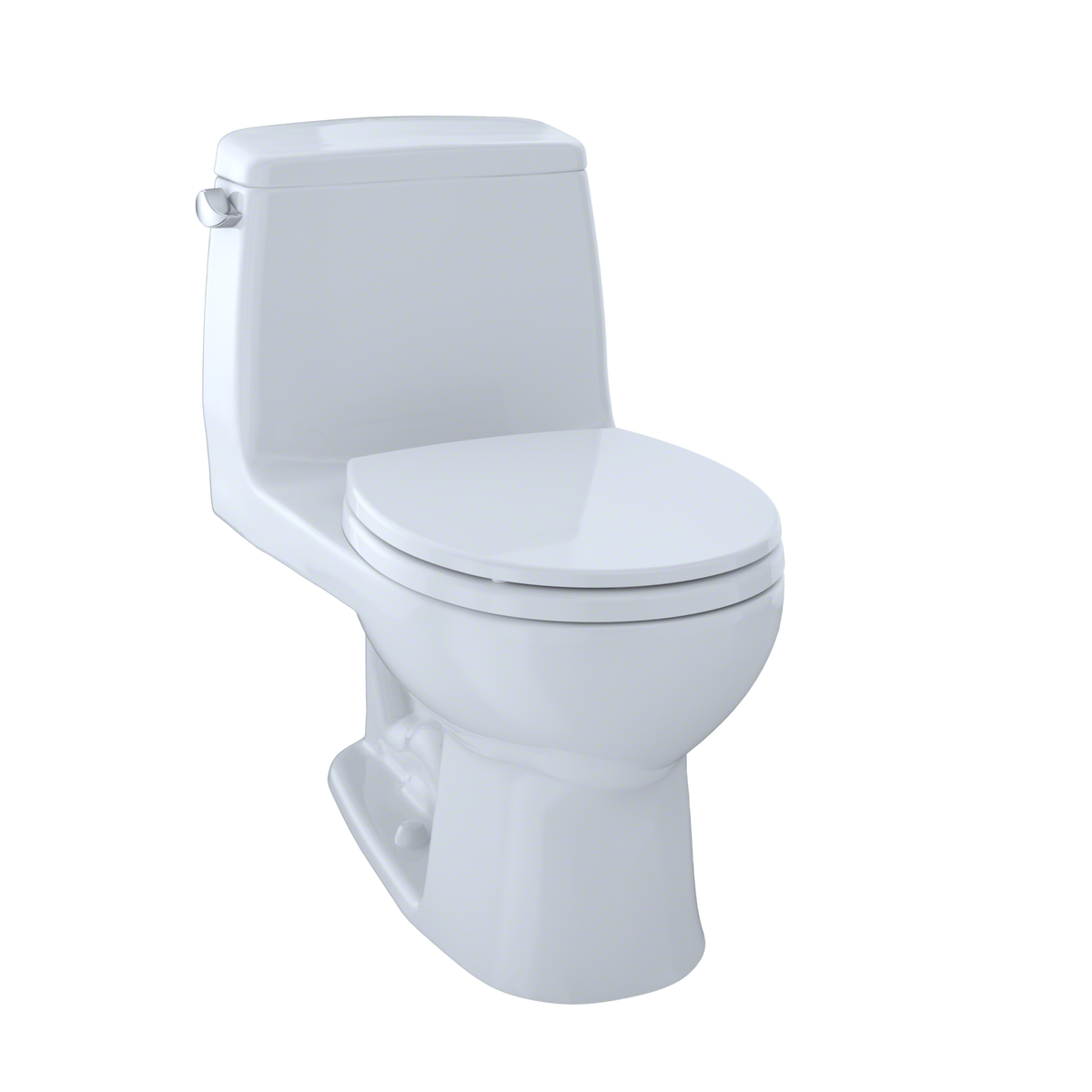 TOTO MS853113E#01 Eco Ultramax One-Piece Round Bowl 1.28 Gpf Toilet - Cotton White