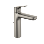 TOTO TLG03303U#BN Gs Series 1.2 Gpm Single Handle Bathroom Faucet For Semi-Vessel Sink With Comfort Glide Technology And Drain Assembly - Brushed Nickel