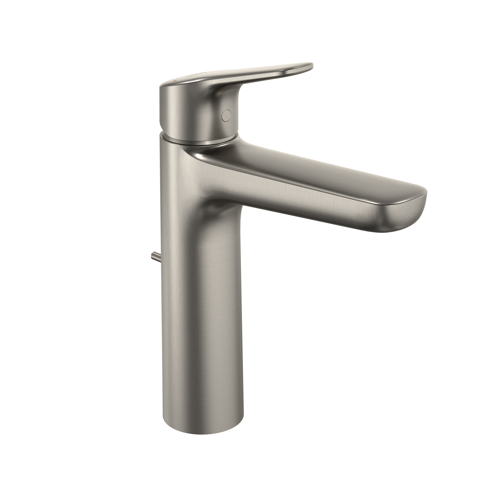 TOTO TLG03303U#BN Gs Series 1.2 Gpm Single Handle Bathroom Faucet For Semi-Vessel Sink With Comfort Glide Technology And Drain Assembly - Brushed Nickel